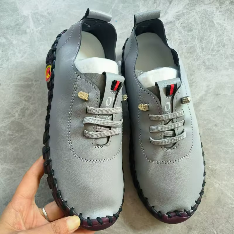 Baskets pour femmes 2026 Nouveaux modèles de chaussures de créateur Mocassins à semelle souple Respirants style romain