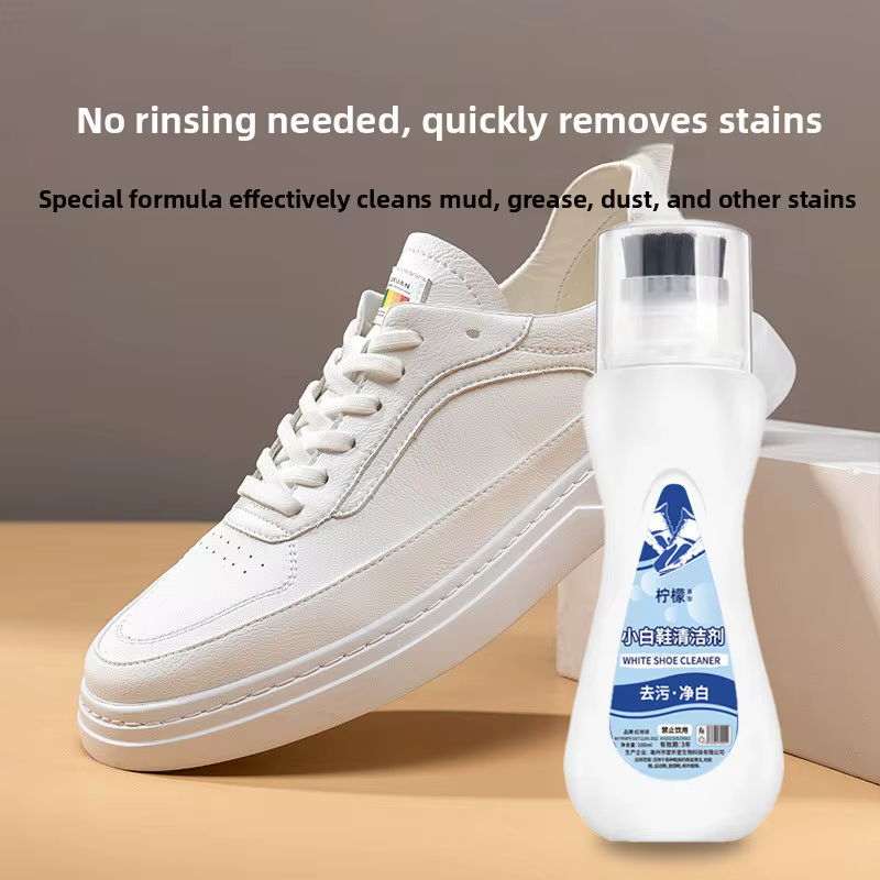 Nettoyant à chaussures amélioré pour baskets blanches