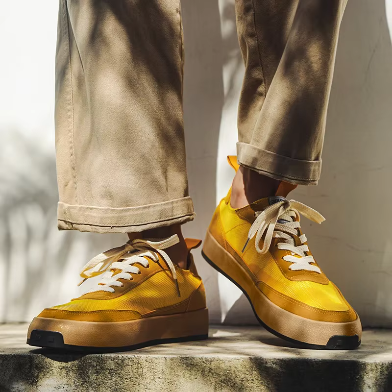 Chaussures en toile Vintage pour hommes