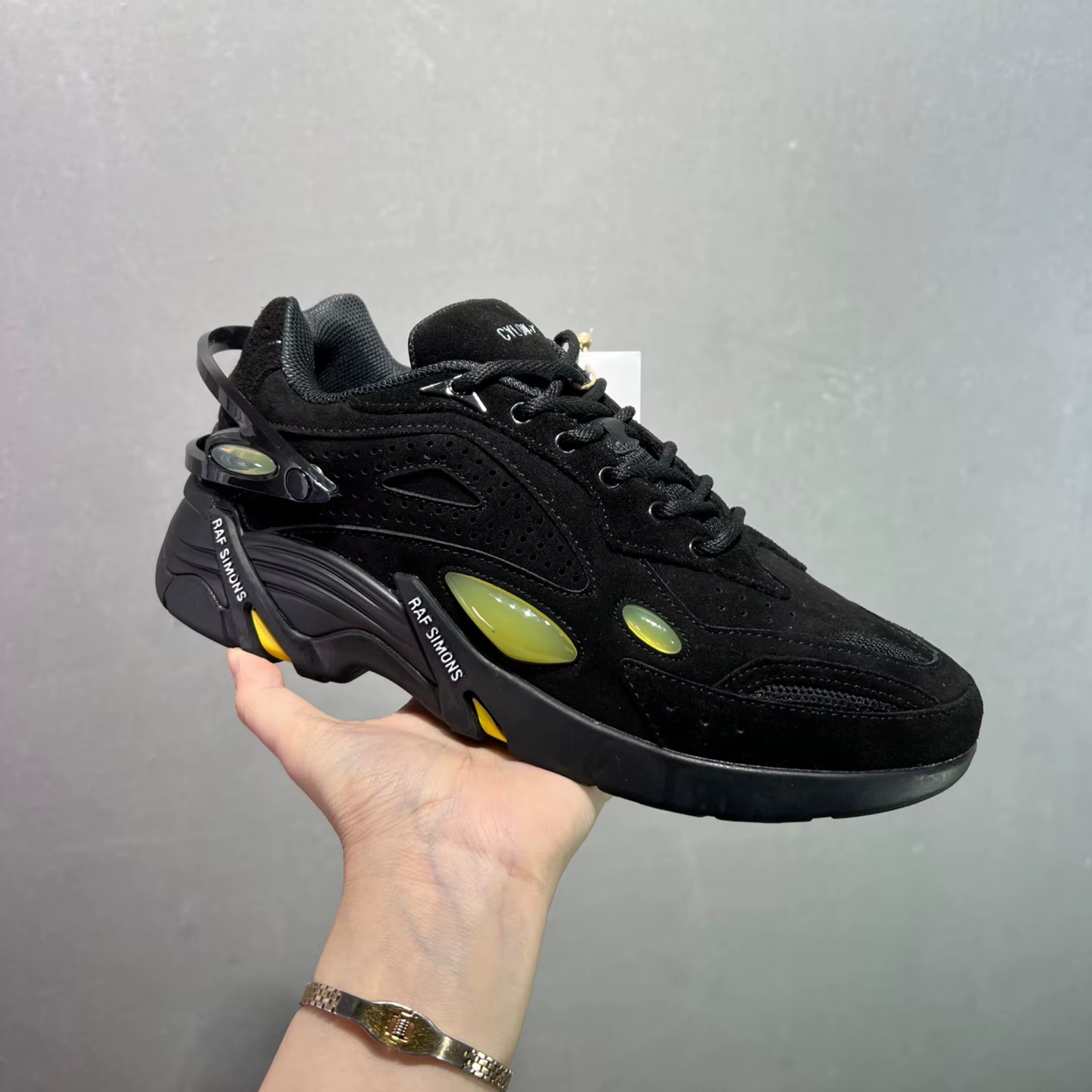 Pútai Chaussures de sport décontractées à talon épais pour hommes et femmes