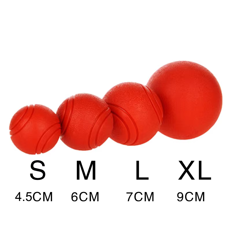 MADDEN S-XL TANSolid Caoutchouc IkBouncy Balle Morsure Degré Boucle Indestrucemballages Chien Formation