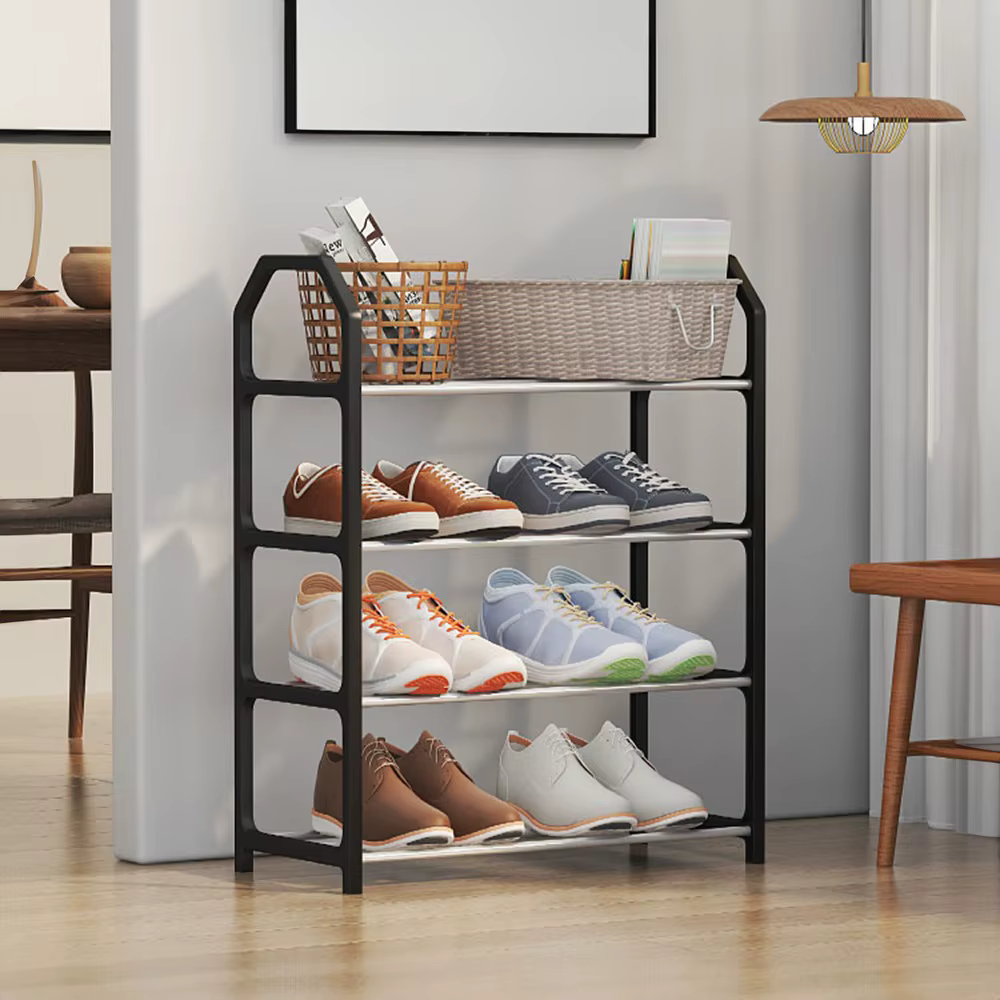 Étagère à chaussures Simple en métal