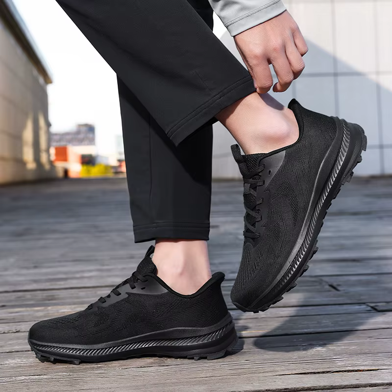 Chaussures décontractées pour hommes couleur unie