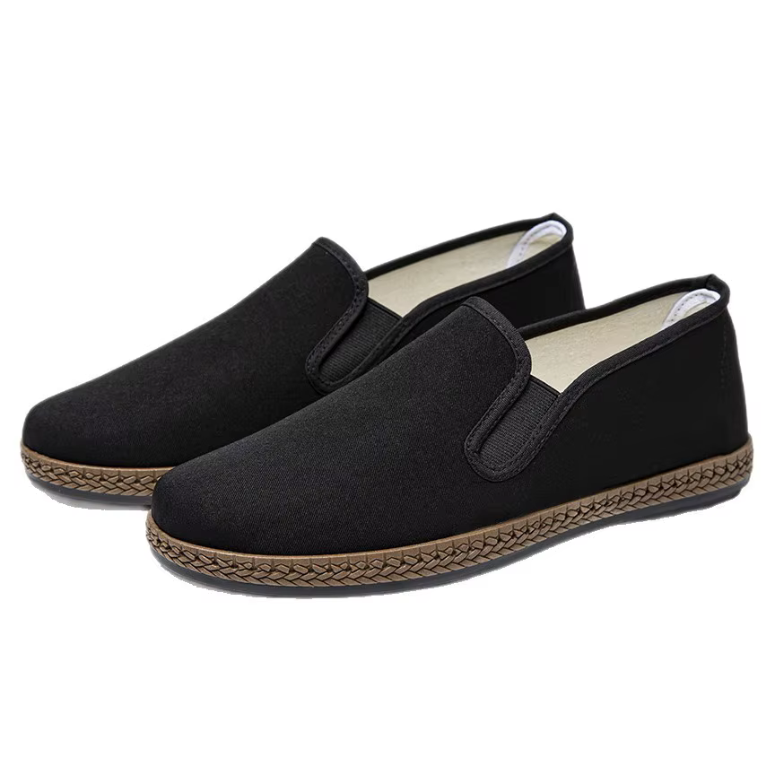 Mocassins Confortables et Légers pour Hommes – Chaussures Décontractées Polyvalentes en Tissu Souple à Semelle