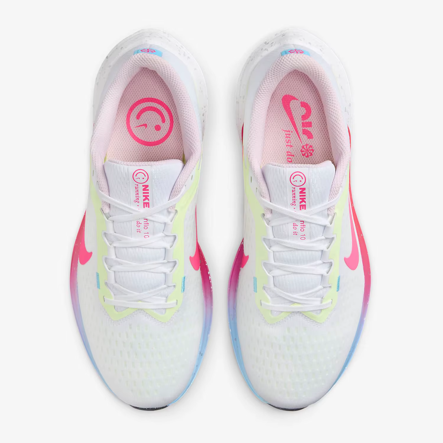 Nike véritable Winflo 10 femmes route Durable chaussures de course rembourrées FZ3973-100
