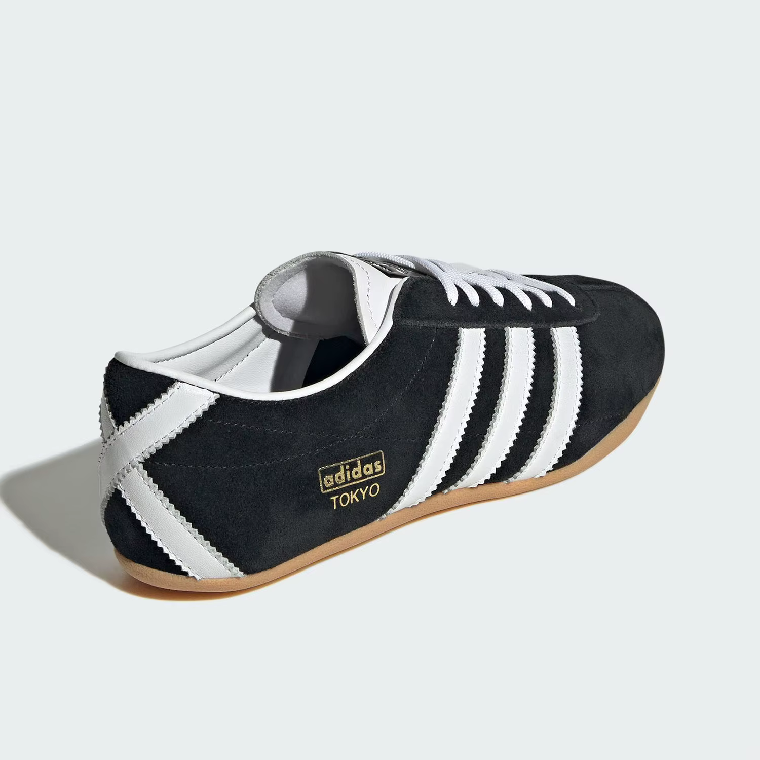 Adidas véritable chaussures de sport à semelles fines à lacets classiques à trois feuilles pour femmes JI0183
