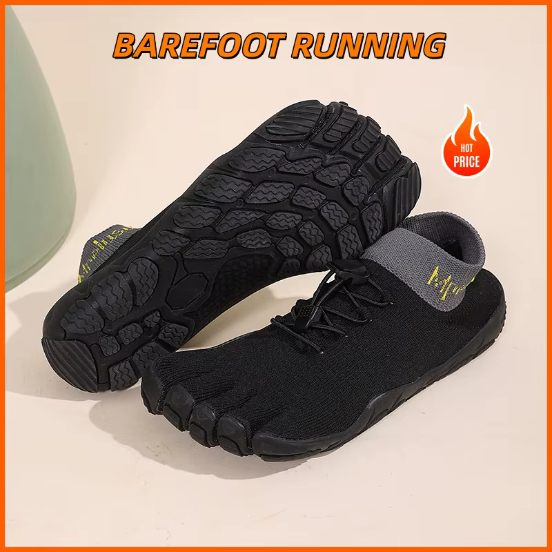 Grandes tailles Chaussures à Cinq Doigts Femme Baskets Barefoot Minimalistes pour Fitness Yoga Gym