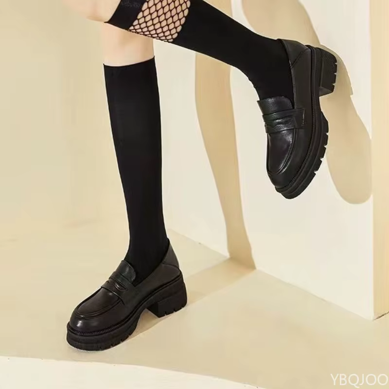 Chaussures en cuir décontractées pour femmes