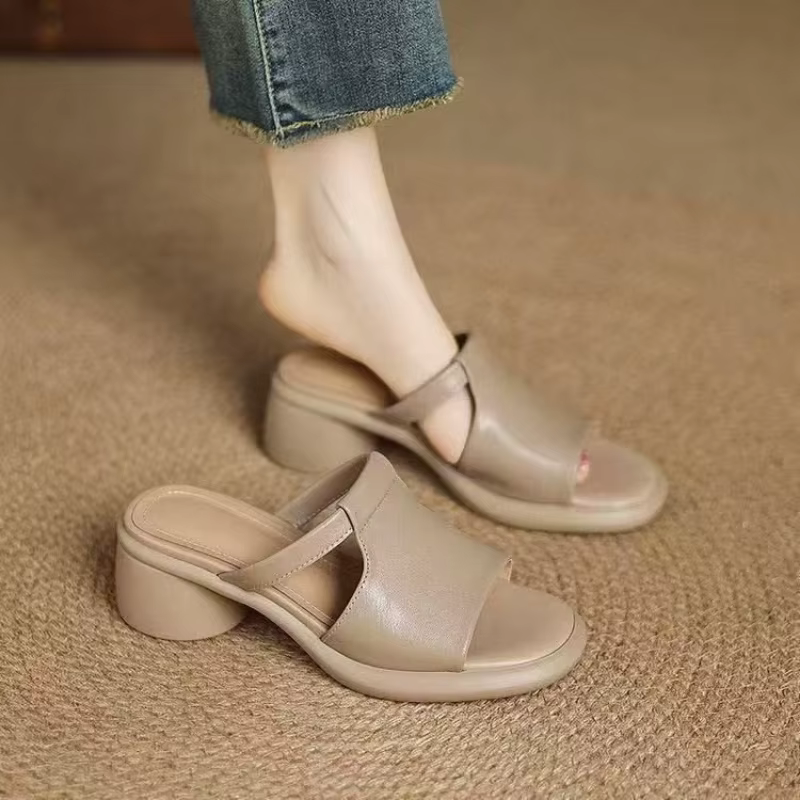 Sandales à plateforme vintage pour femmes
