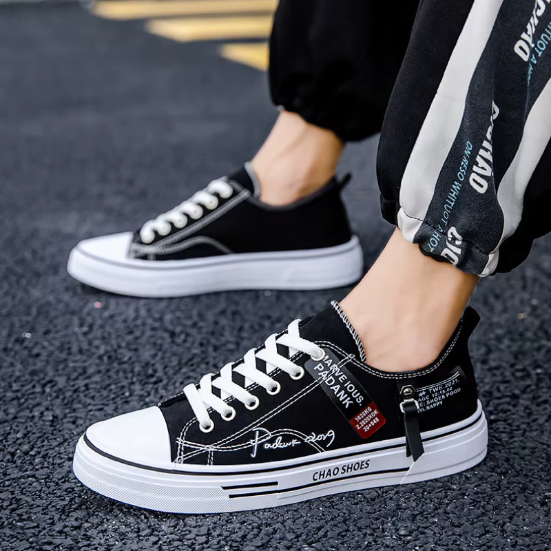 Chaussures en toile pour hommes