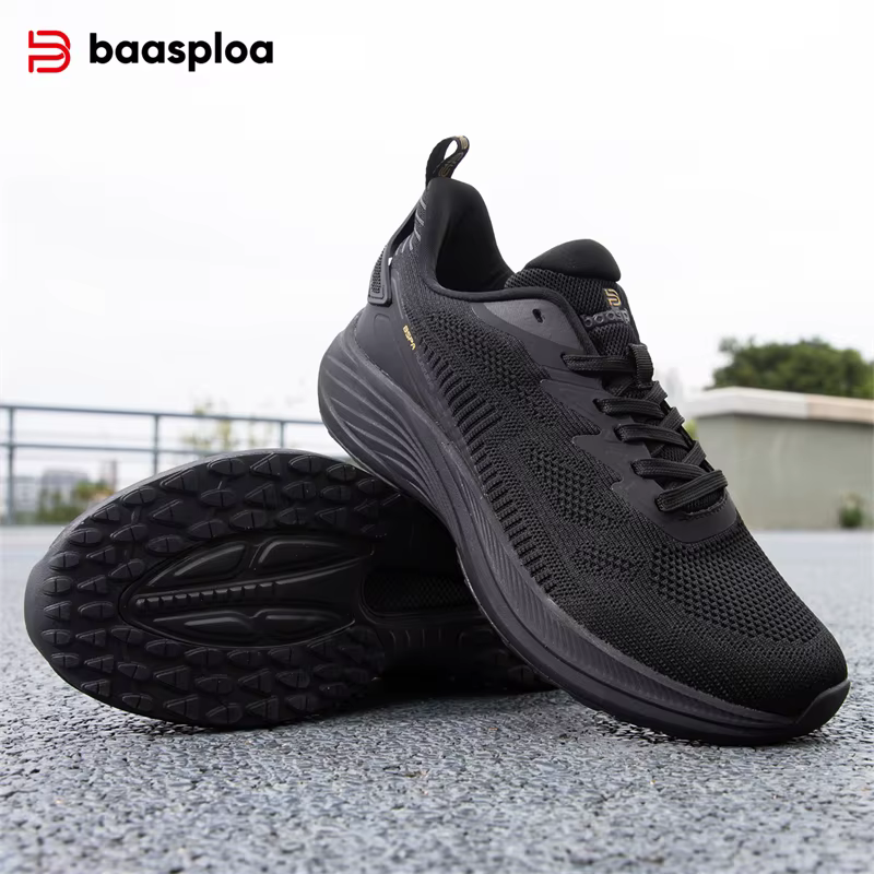 Baasploa hommes chaussures de course légères nouvelles