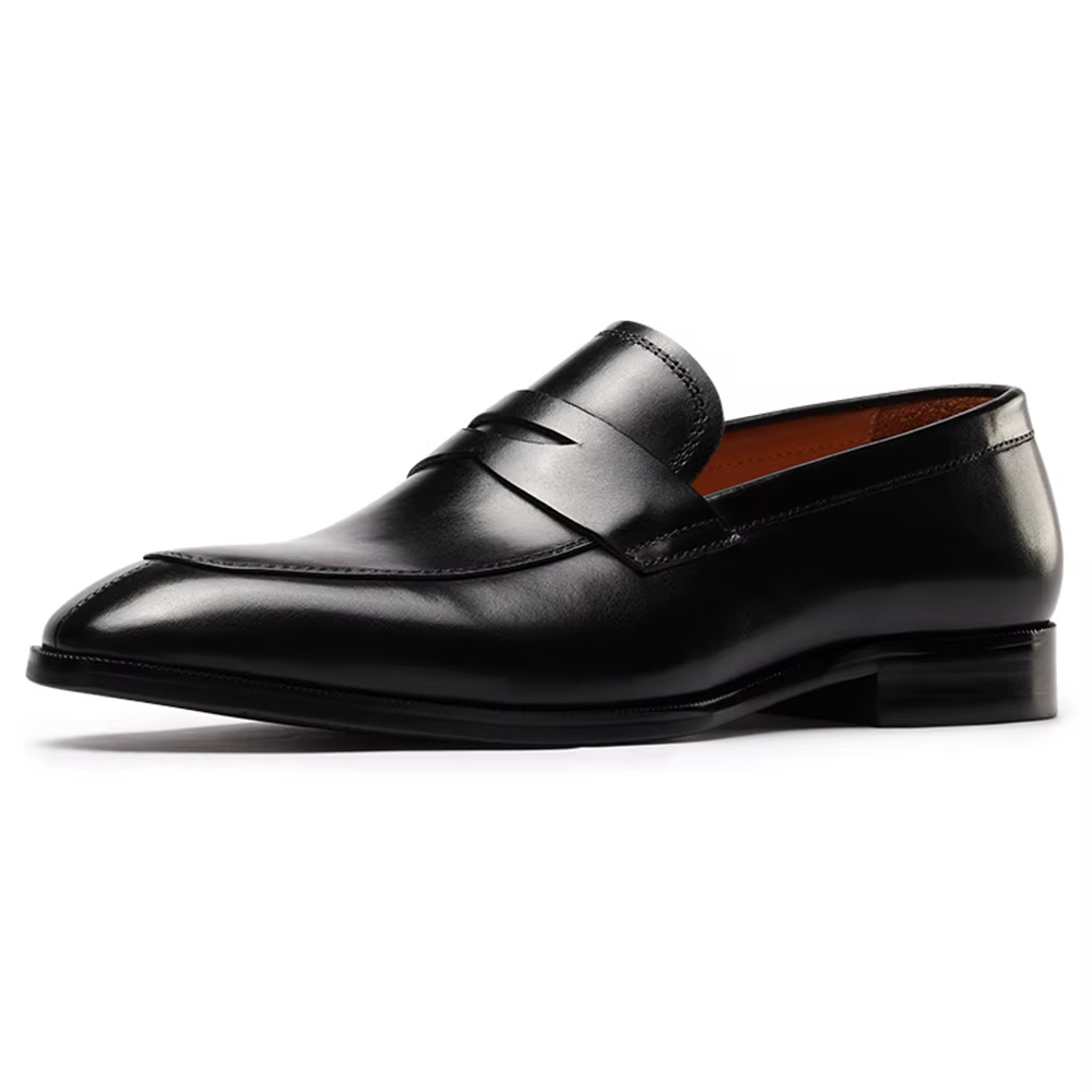 Chaussures décontractées pour hommes en cuir de veau