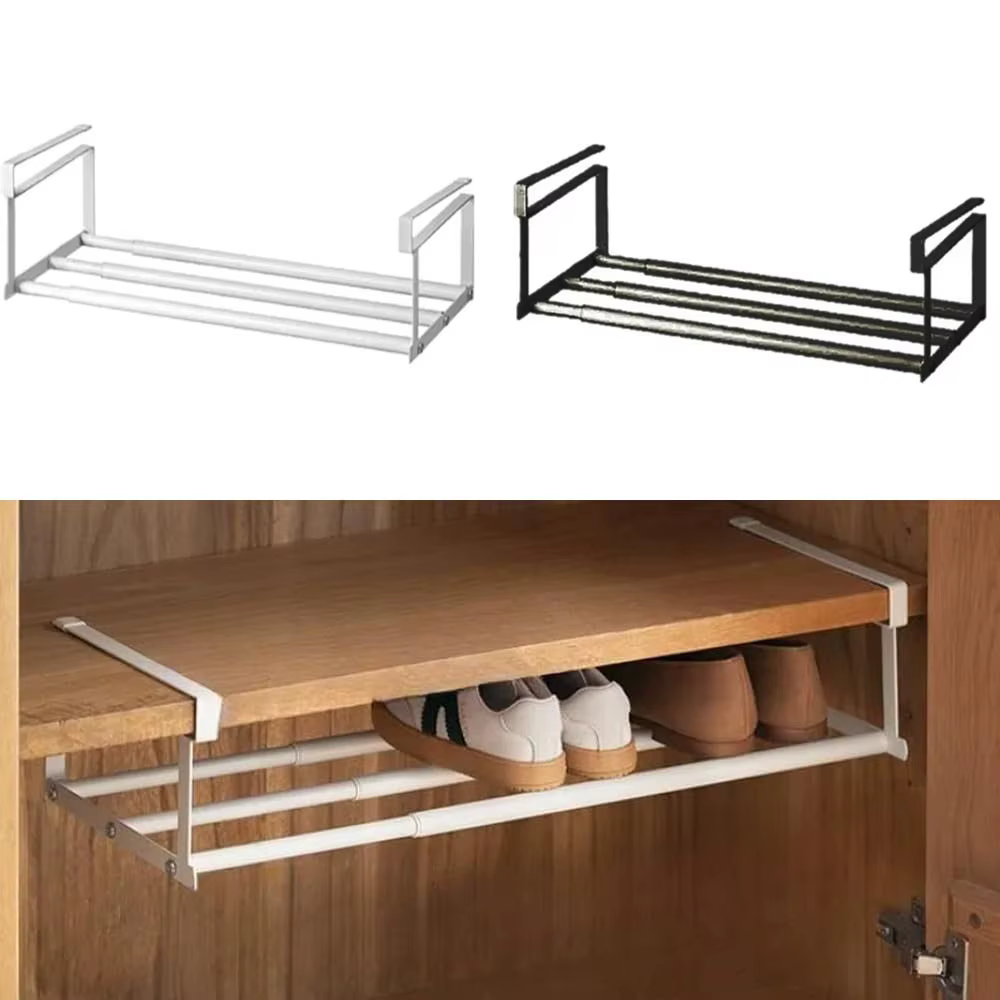 Étagère de rangement de chaussures Portable sous suspendu