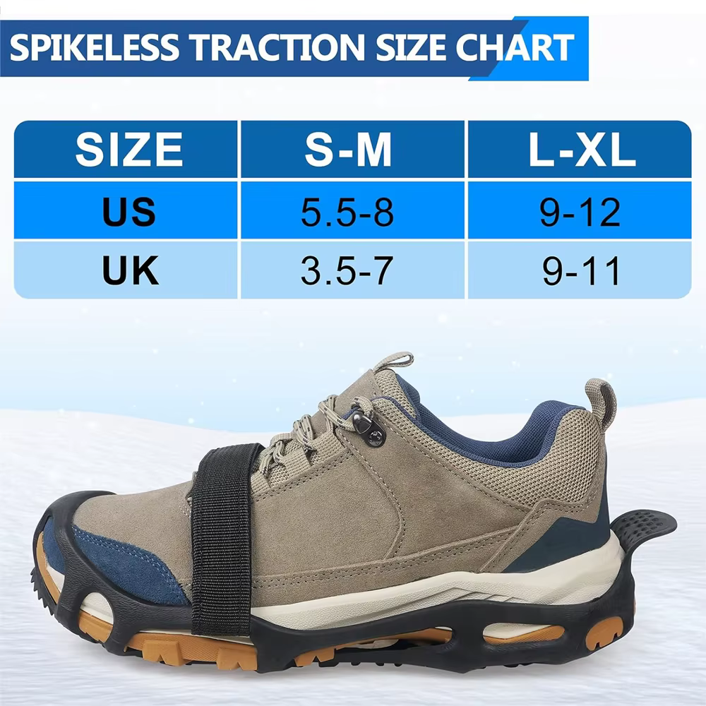 Ice Aleats-Chaussures coordonnantes sans pointes
