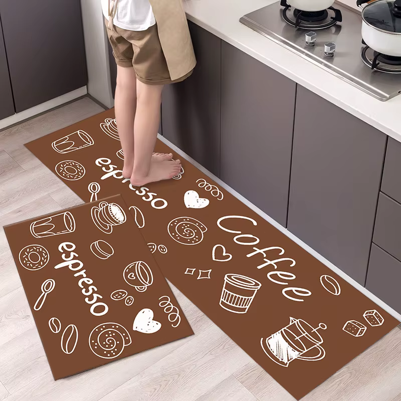 Tapis de cuisine, tapis de sol, mode Simple, Style nordique, tenue de maison, longue bande, décoration de maison moderne