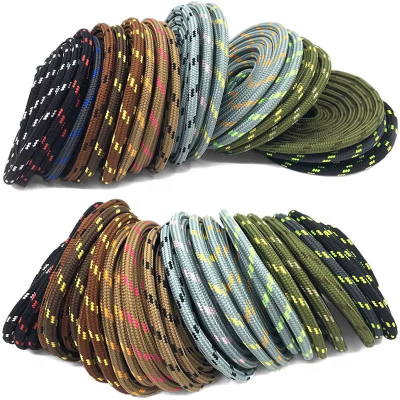Lacets Ronds Lumineux pour Chaussures de dehors