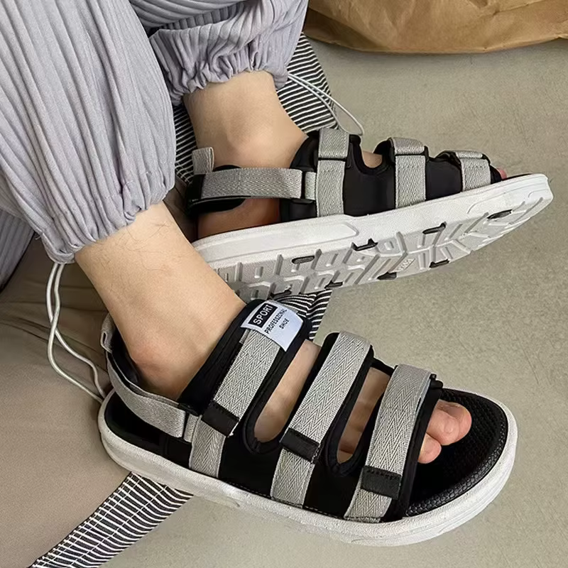 Sandales de style romain unisexe