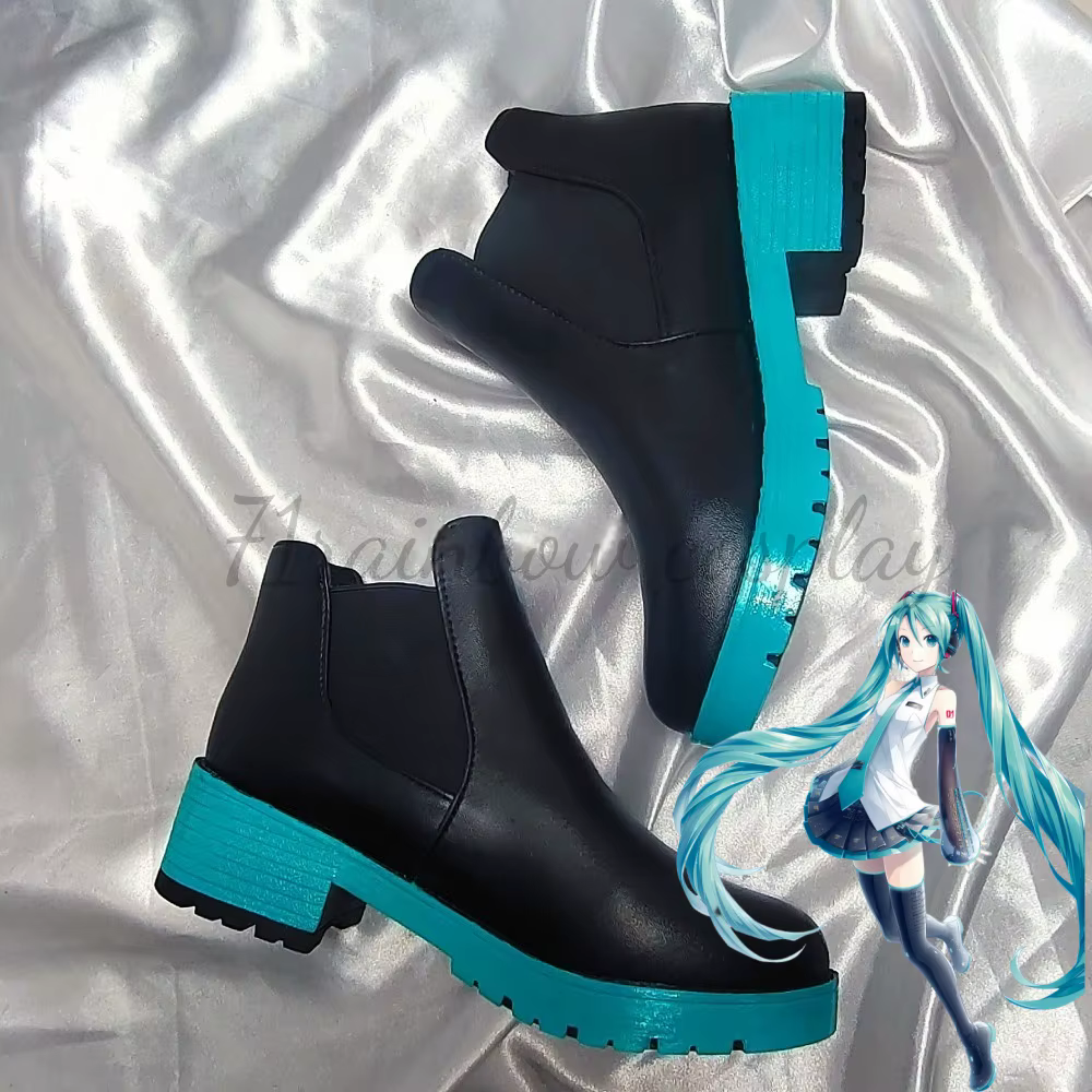 Mikuu chaussures Anime Mikku JK formule Cosplay