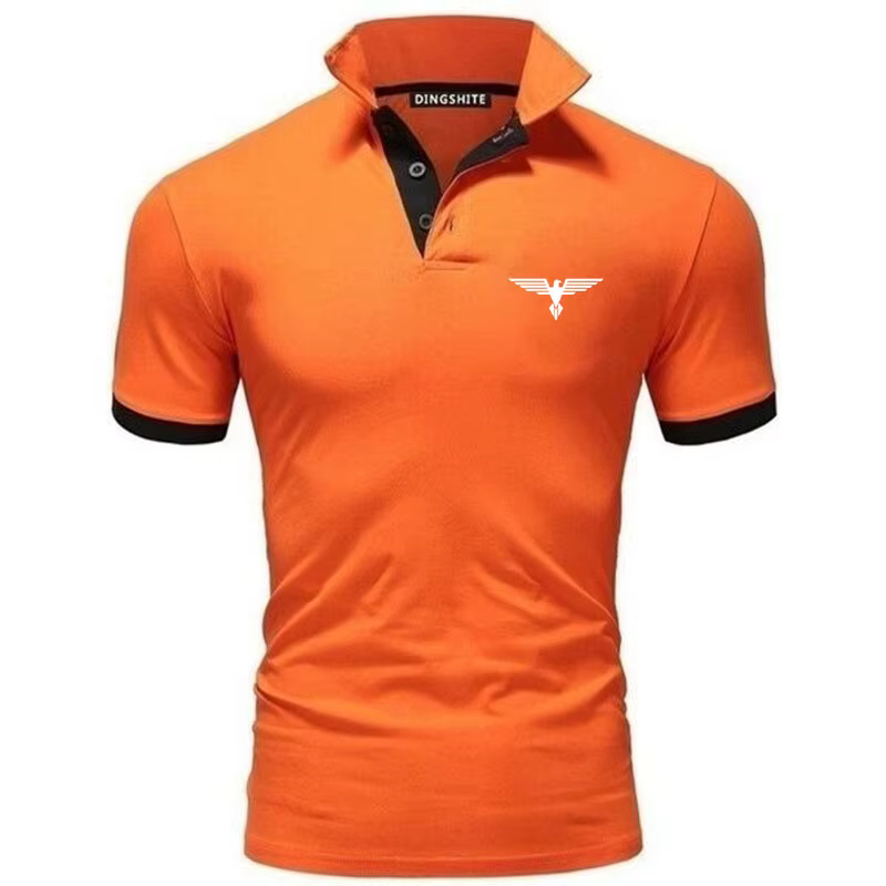 Polo à la mode Scicolor pour hommes, chemise de bureau, t-shirt respirant, haut décontracté, été, nouveau