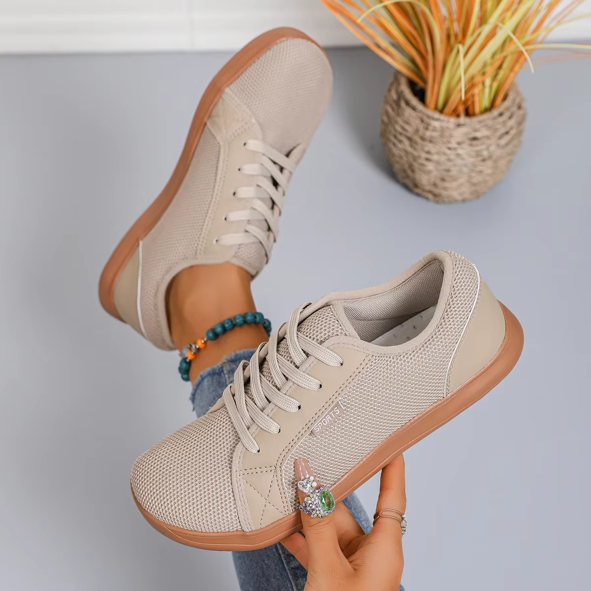 Chaussures minimalistes à bout large pour hommes et femmes