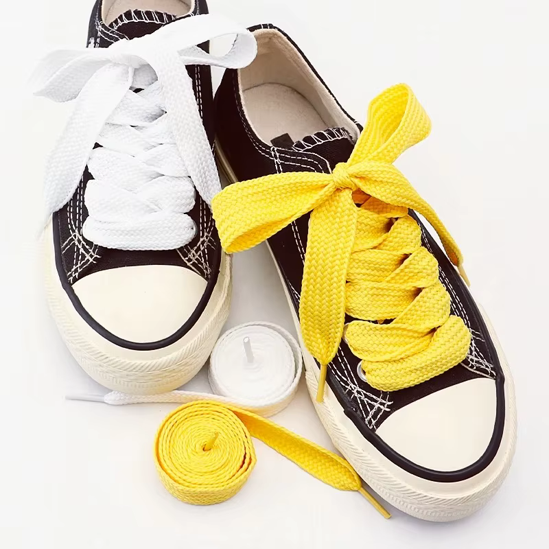 Lacets de chaussures larges de 2 cm