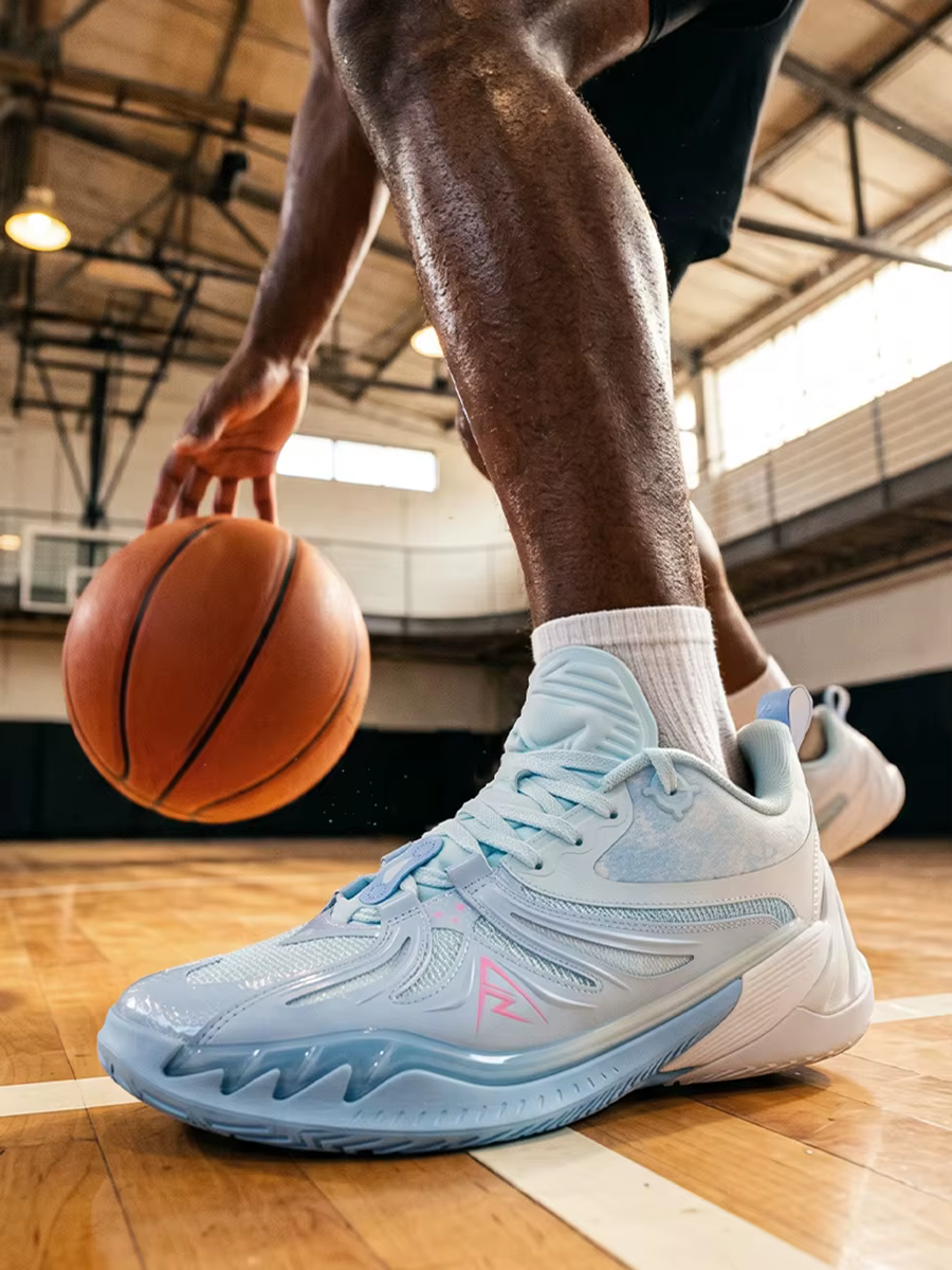 Chaussures de basket-ball professionnelles RIGORER Austin Reaves AR3 «ice berg» - Baskets pour hommes avec plaque de stabilité en TPU Z325360910-15