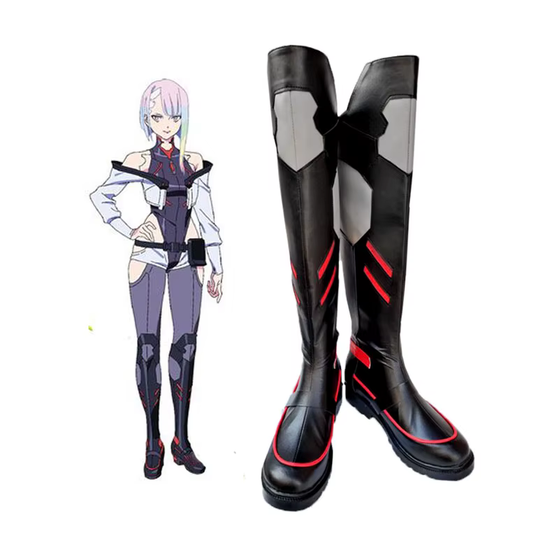 Anime Cyberpunk Edgerunners Lucy Cosplay chaussures