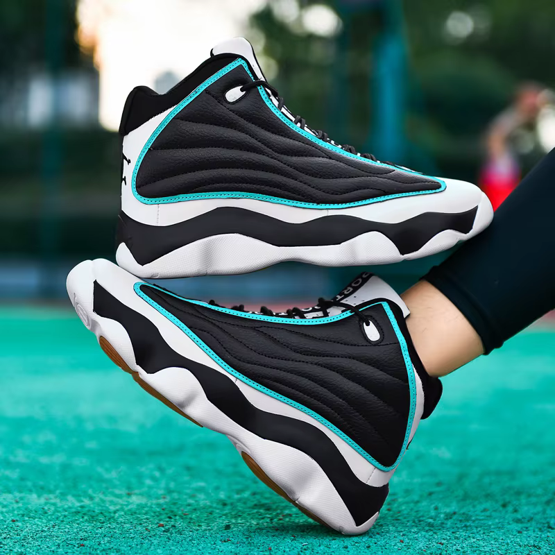 Chaussures de basket-ball classiques et pratiques pour sports de plein air décontractés pour hommes