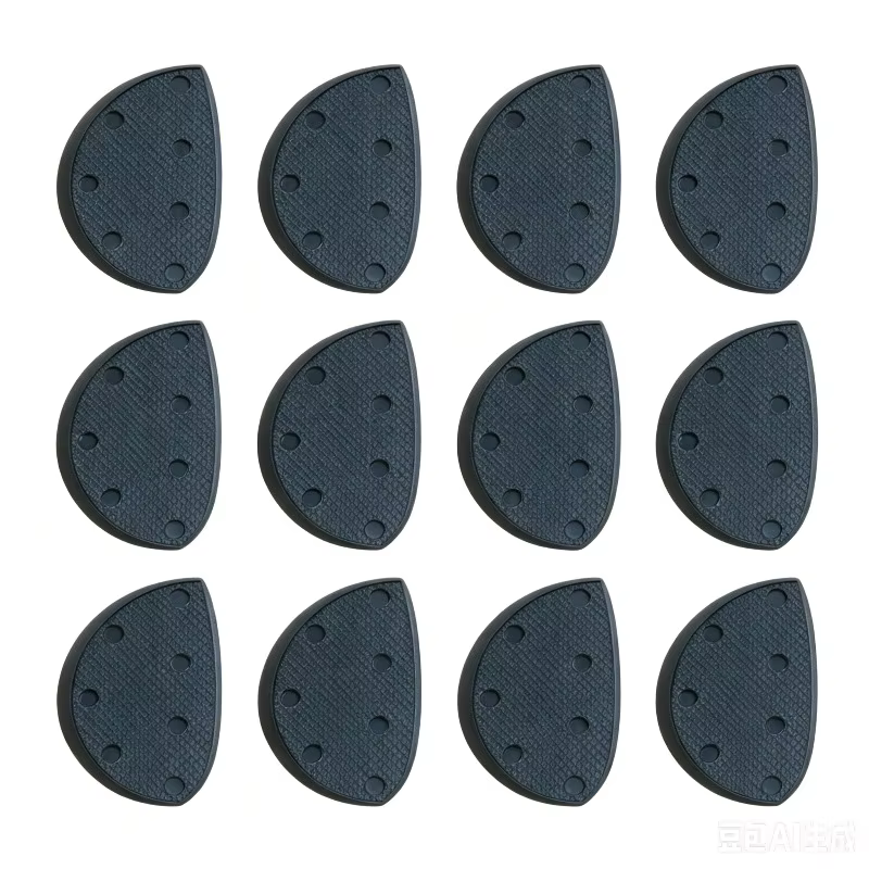 Plaques de protection en caoutchouc pour talons et bouts de chaussures