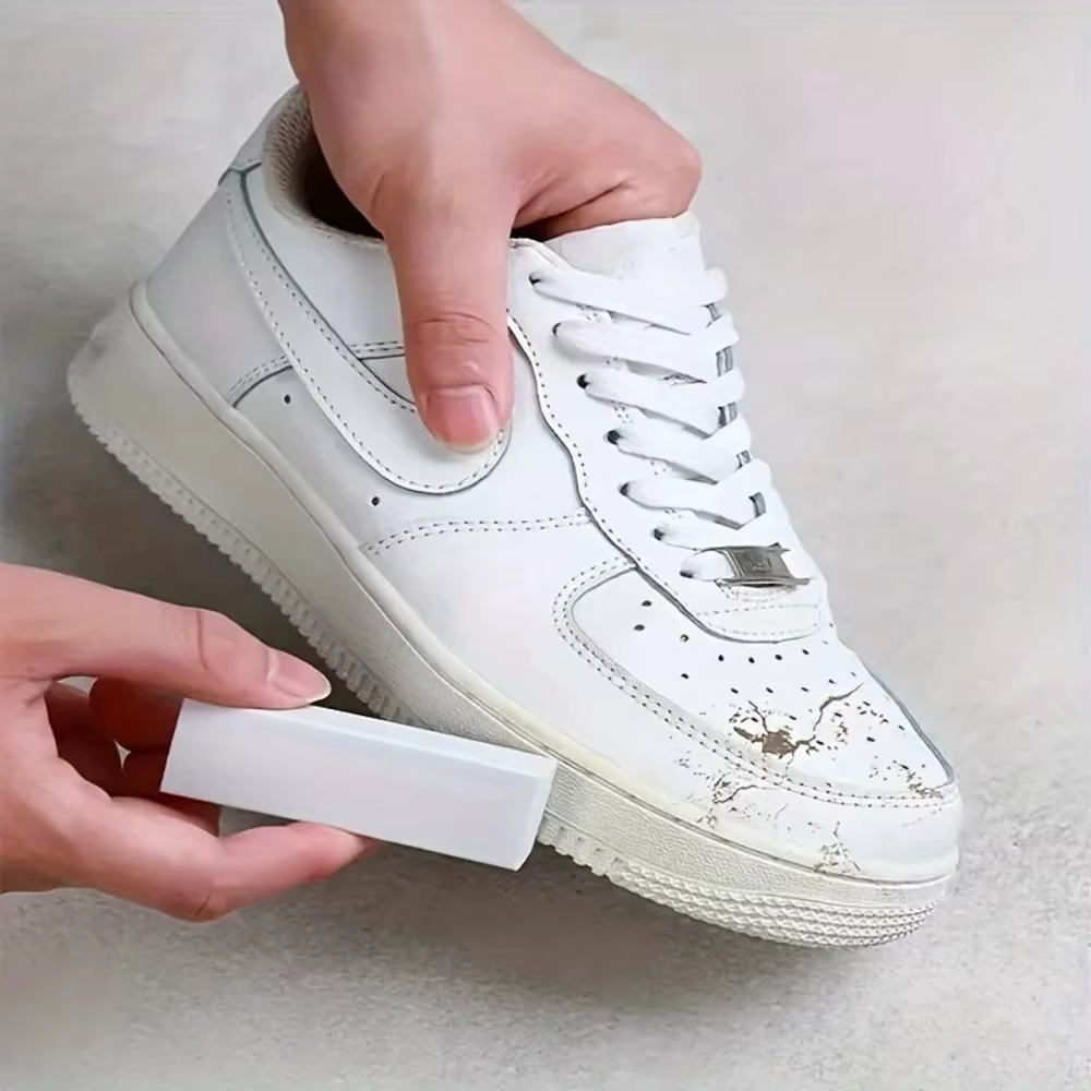 Nettoyant portable pour chaussures en daim et cuir – Gomme décontaminante imperméable