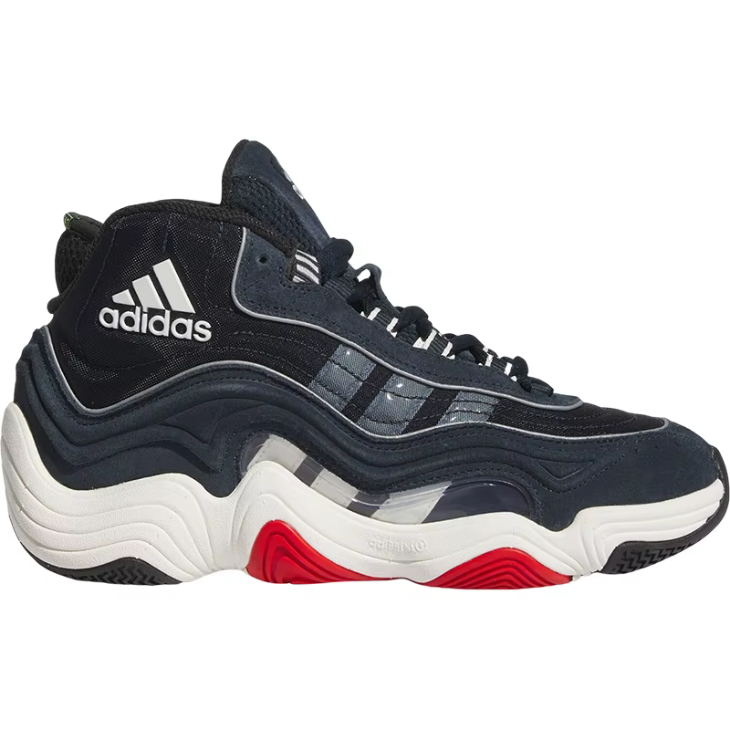 Adidas officiel véritable trois rayures hommes mi-haut durable rembourré chaussures de basket IF2100