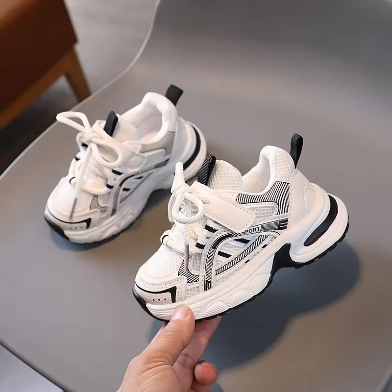 Nouveaux enfants baskets pour filles école casual chaussures de sport pour garçon printemps automne polyvalent