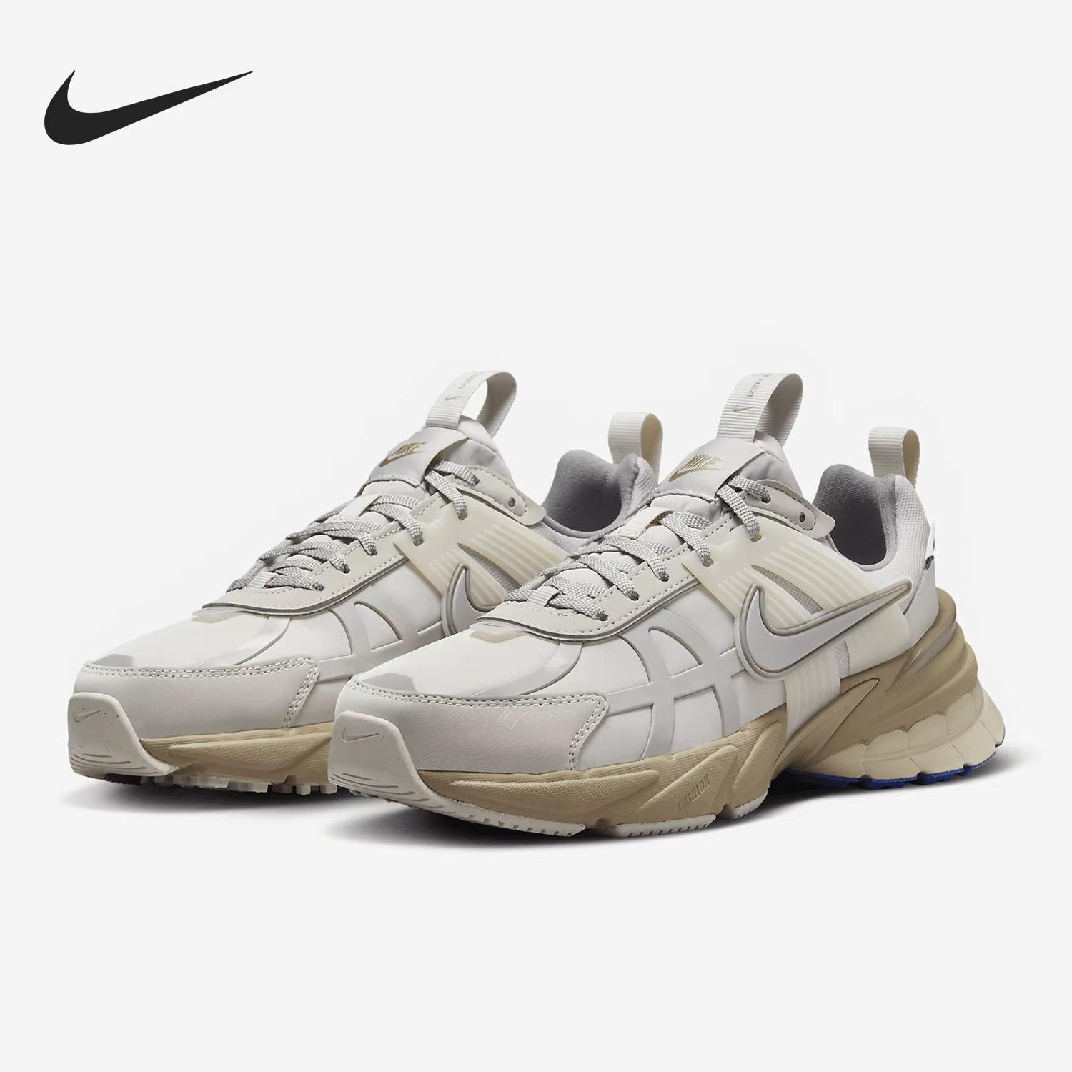 Nike Authentic V2K RUN GTX Chaussures de course basses rétro en patchwork pour femmes FZ2622-100
