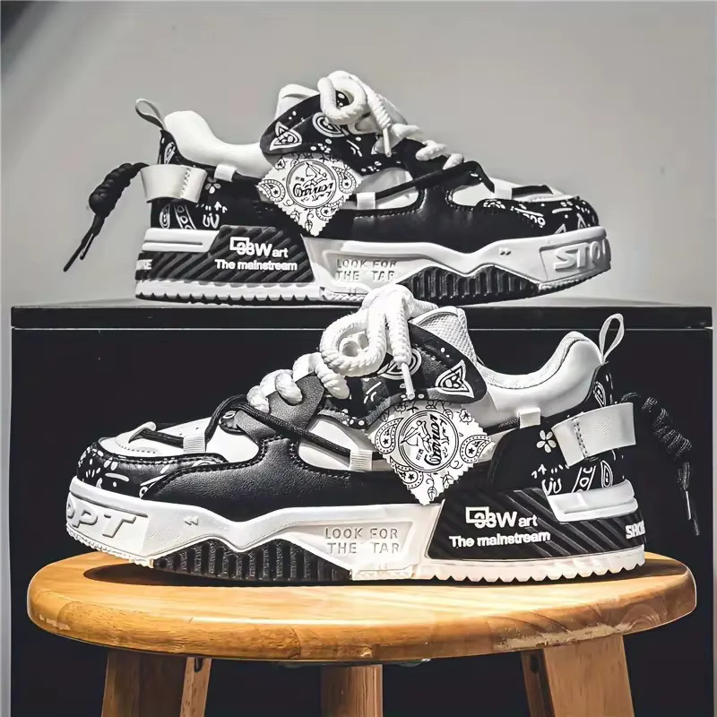 Chaussures de skate rétro classiques pour hommes