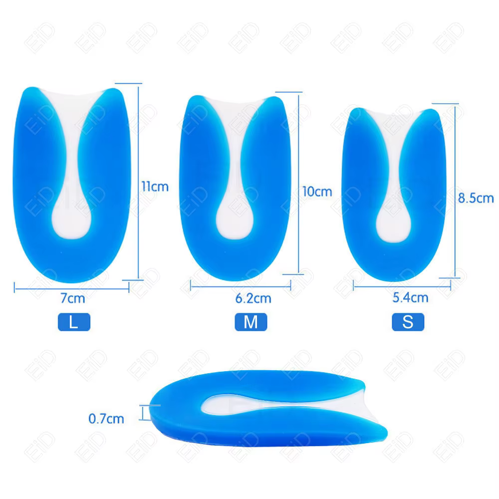 Semelles intérieures en Gel de Silicone