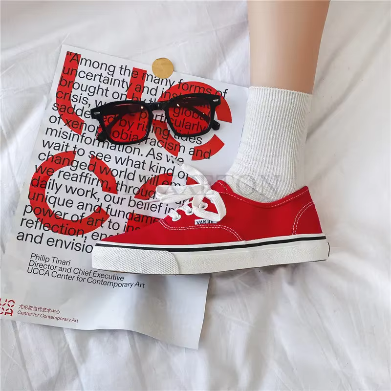 Baskets en toile à lacets pour femmes