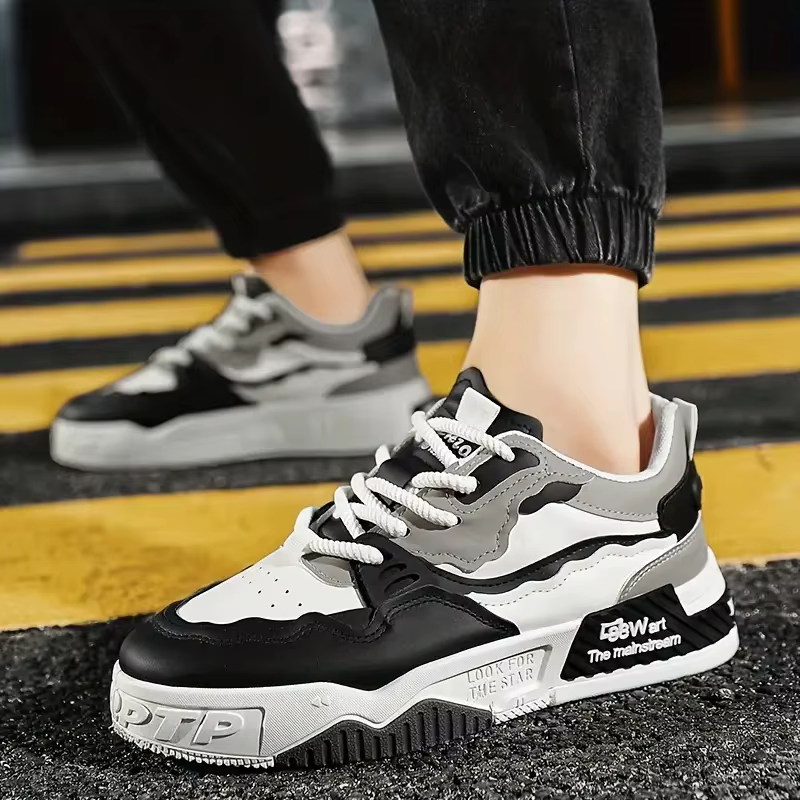 Chaussures de skate basses à la mode pour hommes