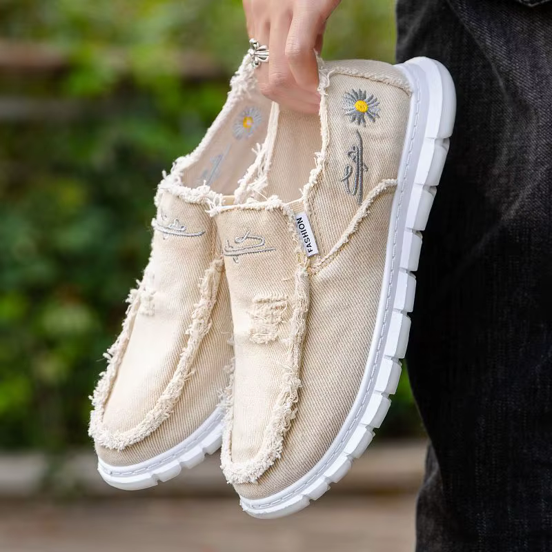 Chaussures en Toile Imprimée pour Homme