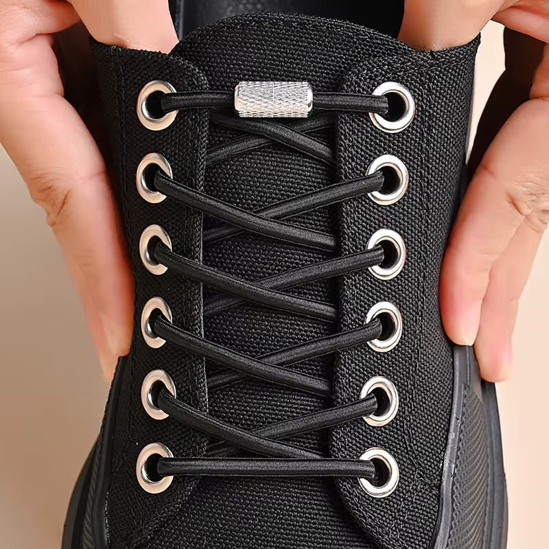 Nouveaux lacets élastiques sans nœuds