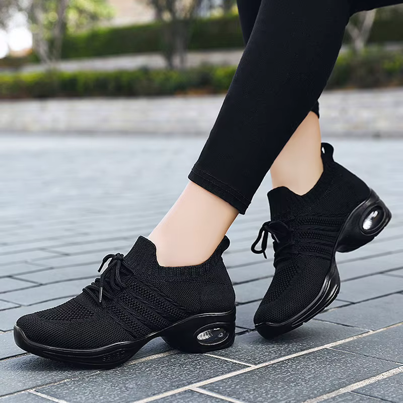 Chaussures de danse femmes moderne jazz maille chaussure