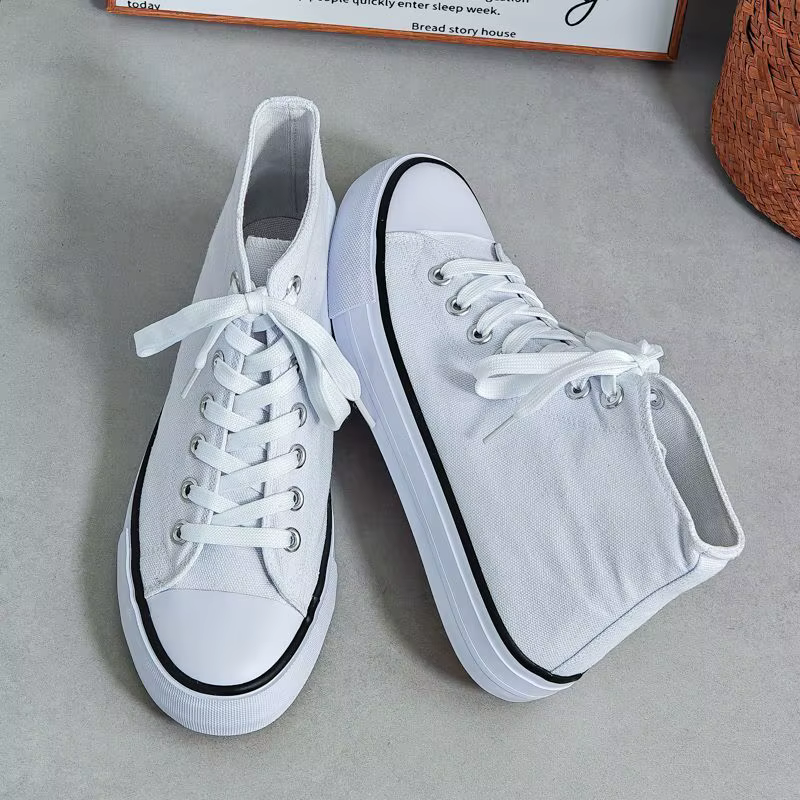 Chaussures de basket-ball en toile respirantes et confortables