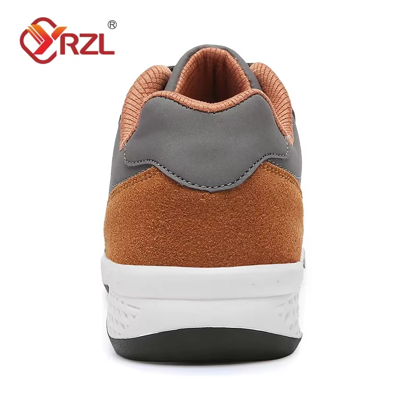 YRZL hommes chaussures printemps automne imperméable marche baskets loisirs mâle en cuir