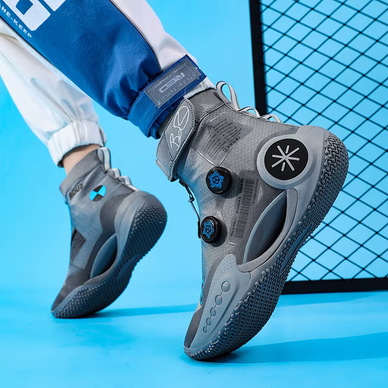 Chaussures de basket-ball respirantes coordonnantes pour hommes et femmes