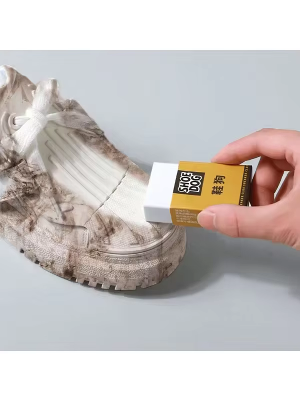 Gomme Nettoyante Instantanée Sans Eau pour Chaussures – Éliminateur de Taches pour Baskets Blanches