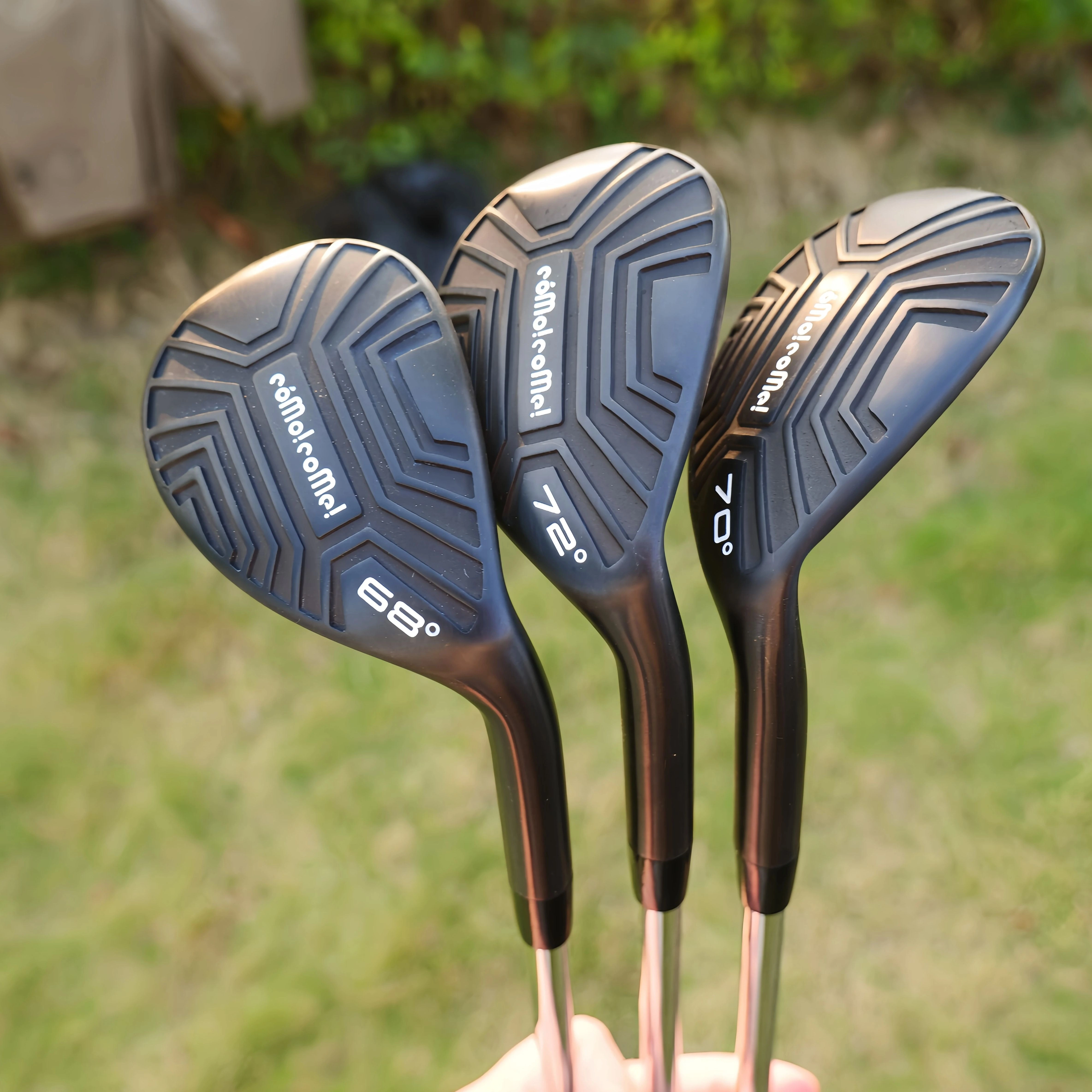 Club de golf COMO! Venez! Wedge à talon haut de style Blade, disponible en 68 ° /70 ° /72 °   Loft Angles - Puissance de rotation et de freinage exceptionnelle