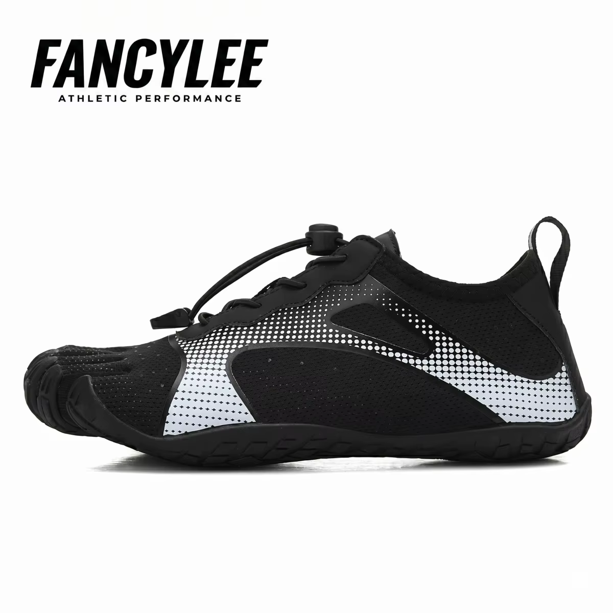 Maison FANCYLEE Chaussures Barefoot à Cinq Doigts Homme Professionnel Baskets Minimalistes Zero-Drop pour Musculation