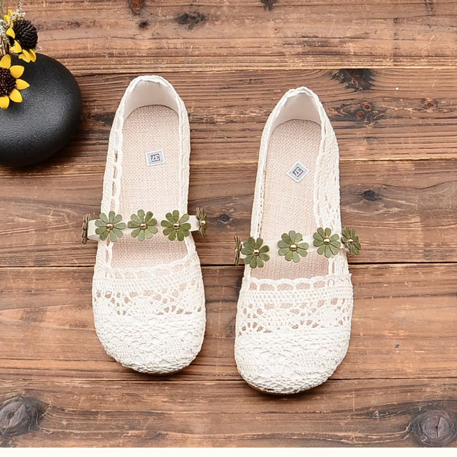 Chaussures d'été élégantes en maille d'air pour femmes