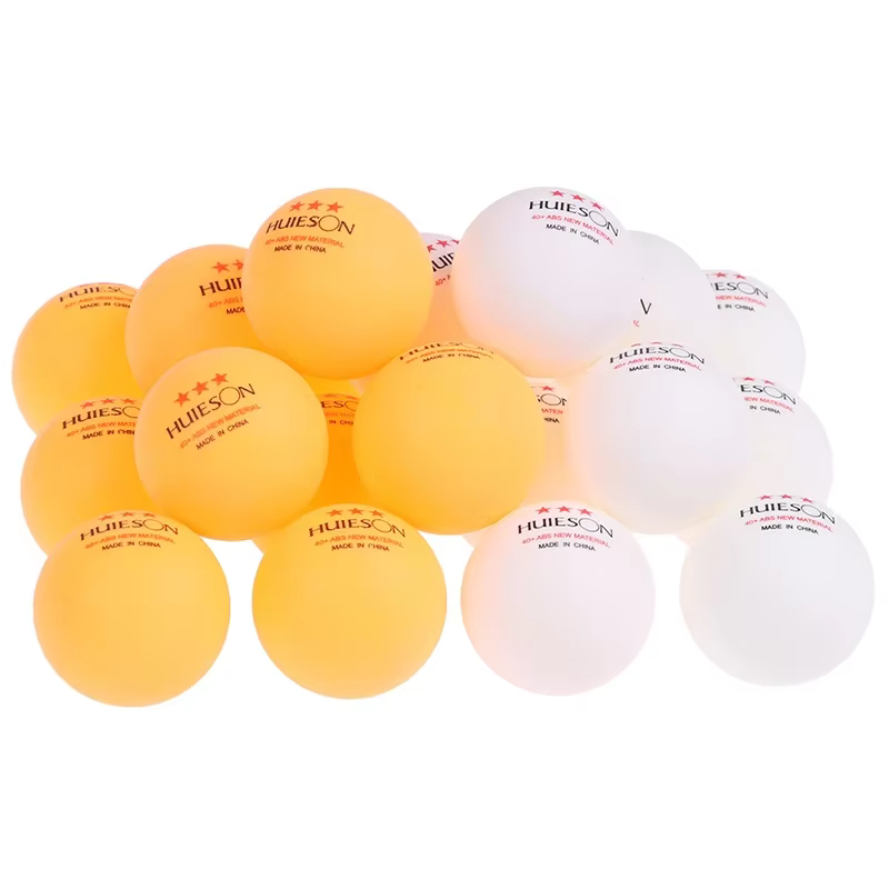10 pièces balle de Tennis de Table 40 +mm diamètre 2.8g 3 étoiles balles de Ping-Pong en plastique ABS