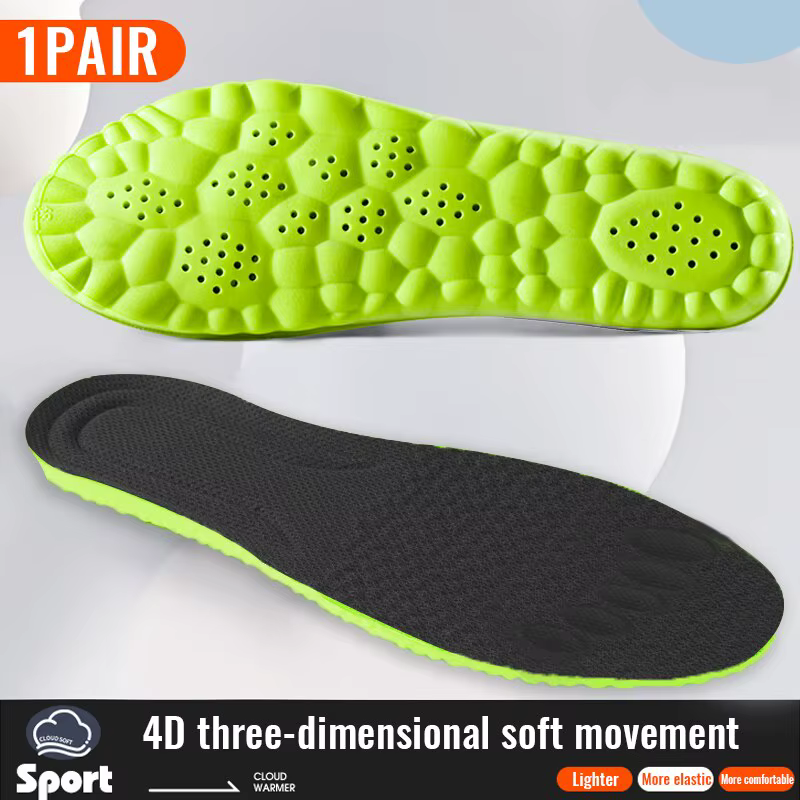 Semelles intérieures de sport pour chaussures 4D