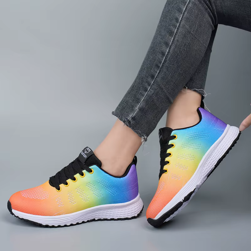 Femmes chaussures de sport décontractées en plein air anti-dérapant confortable Tennis tenues d'été damen